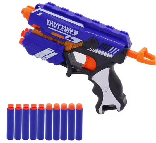 Pistol with Soft Bullets